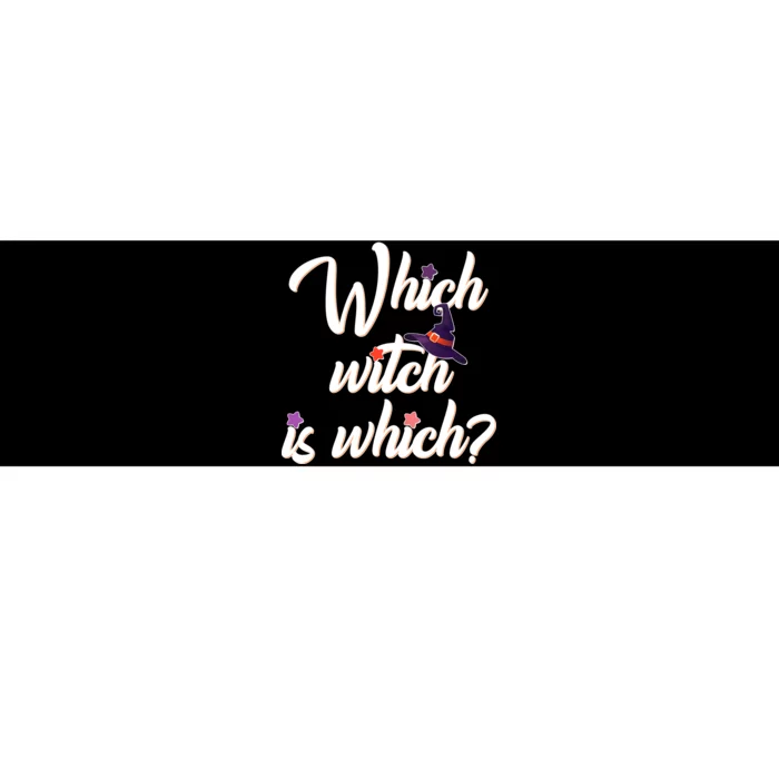 Which Witch Is Which? Bumper Sticker