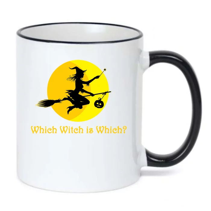 Which Witch is Which? Funny Halloween Black Color Changing Mug