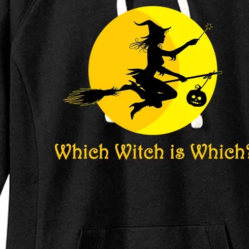 Which Witch is Which? Funny Halloween Women's Fleece Hoodie