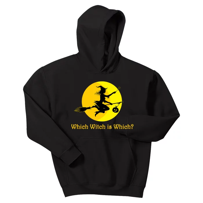 Which Witch is Which? Funny Halloween Kids Hoodie