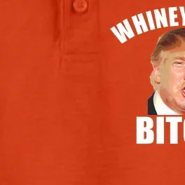 Whiney Little Bitch! Trump Hillary For President Dry Zone Grid Performance Polo