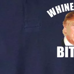 Whiney Little Bitch! Trump Hillary For President Softstyle Adult Sport Polo