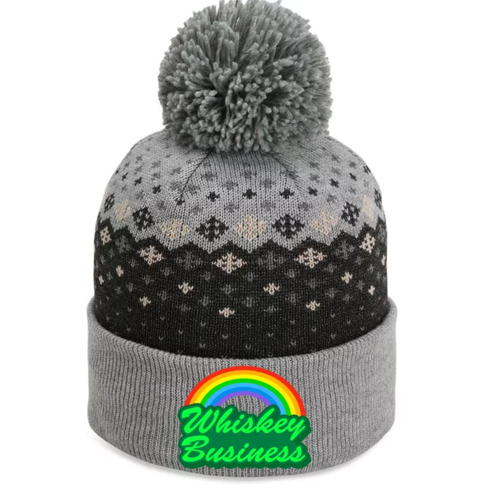 Whiskey Business The Baniff Cuffed Pom Beanie