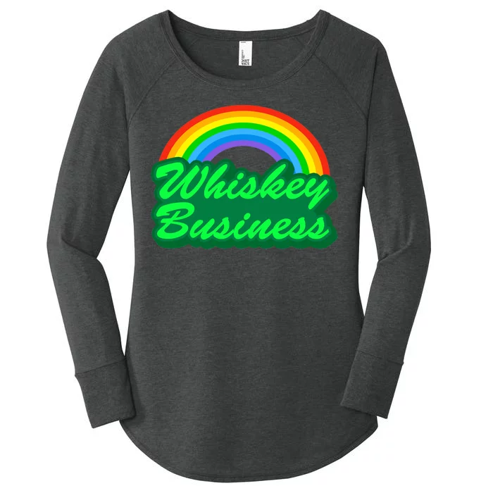 Whiskey Business Women's Perfect Tri Tunic Long Sleeve Shirt