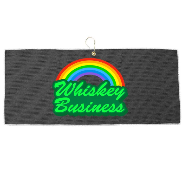 Whiskey Business Large Microfiber Waffle Golf Towel