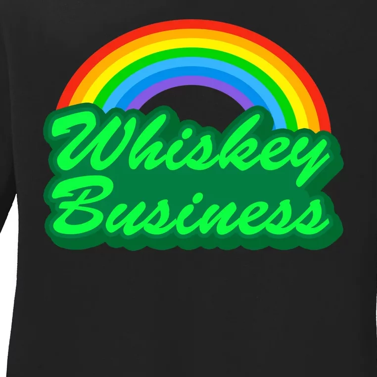 Whiskey Business Ladies Long Sleeve Shirt