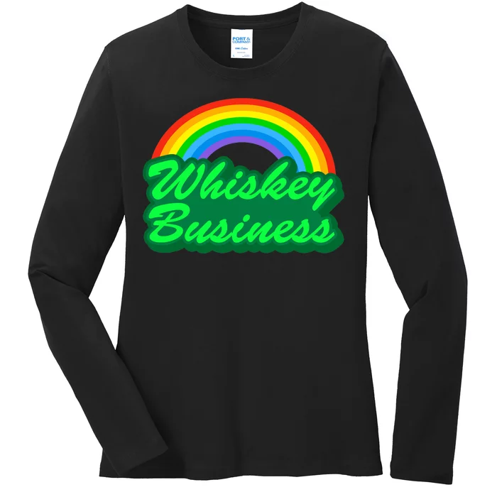 Whiskey Business Ladies Long Sleeve Shirt