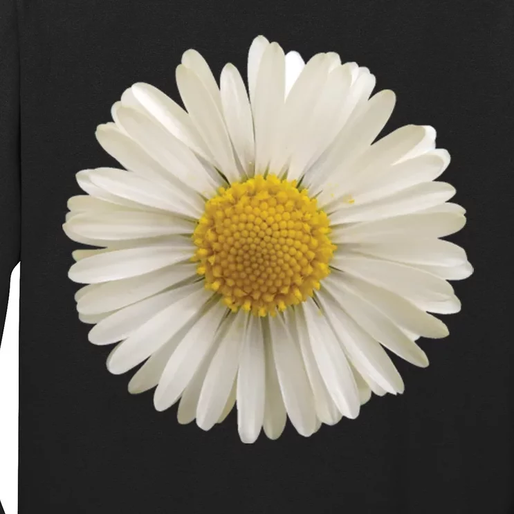 White Daisy Long Sleeve Shirt