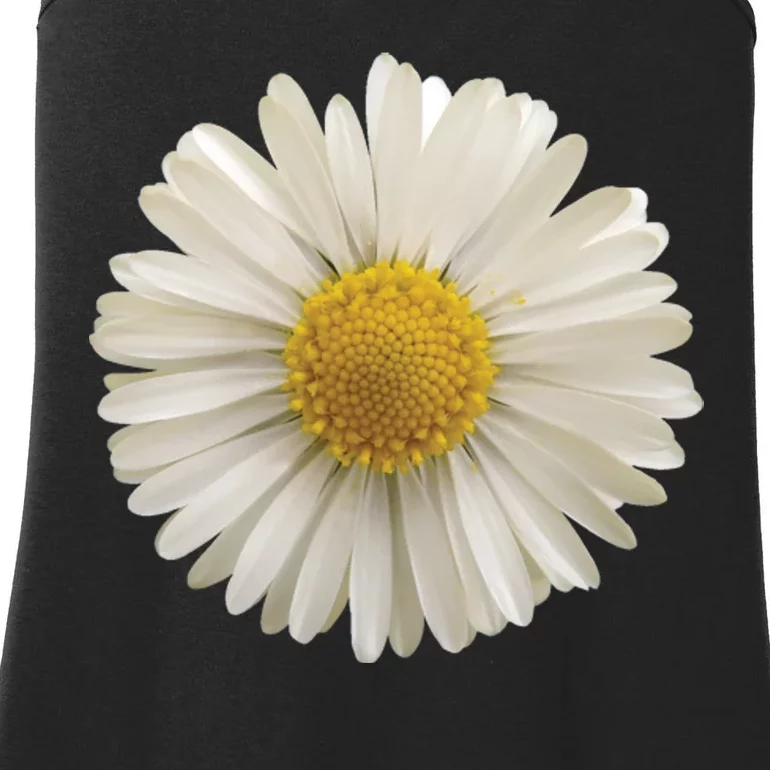 White Daisy Ladies Essential Tank