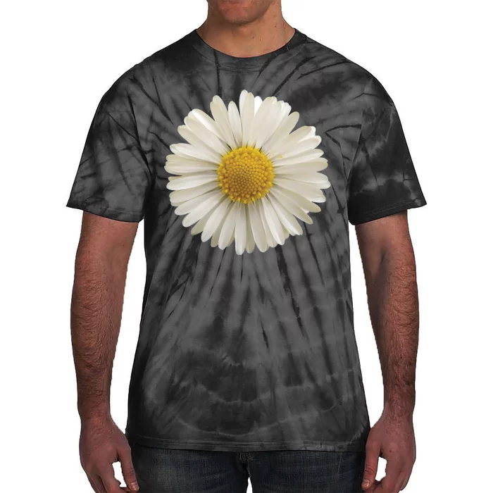 White Daisy Tie-Dye T-Shirt