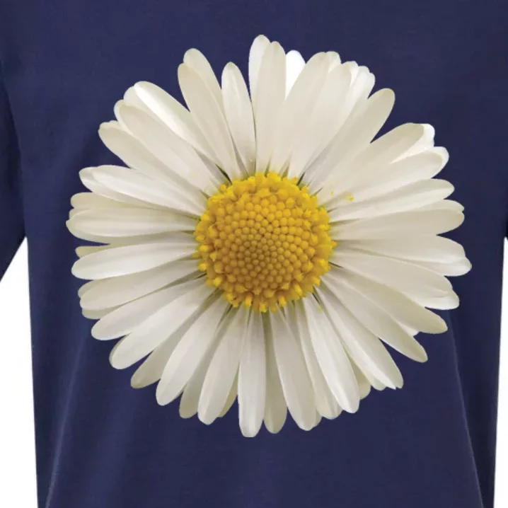 White Daisy Sueded Cloud Jersey T-Shirt