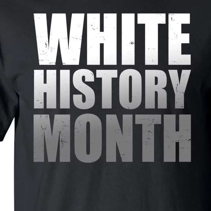 White History Month Tall T-Shirt