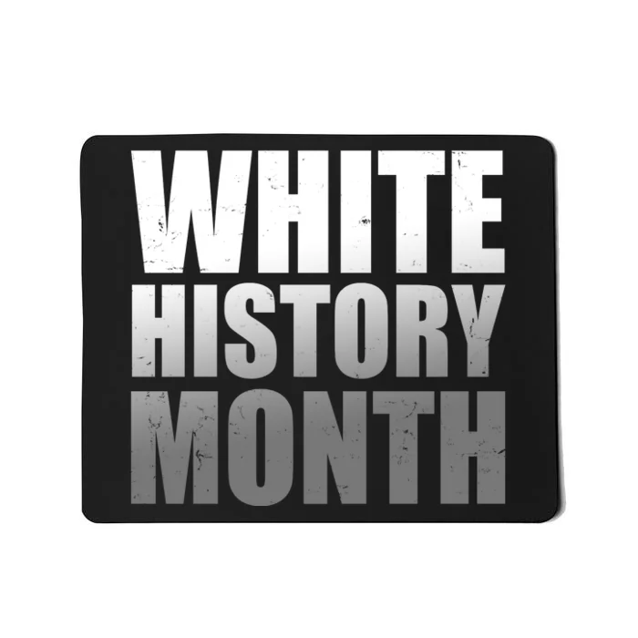 White History Month Mousepad