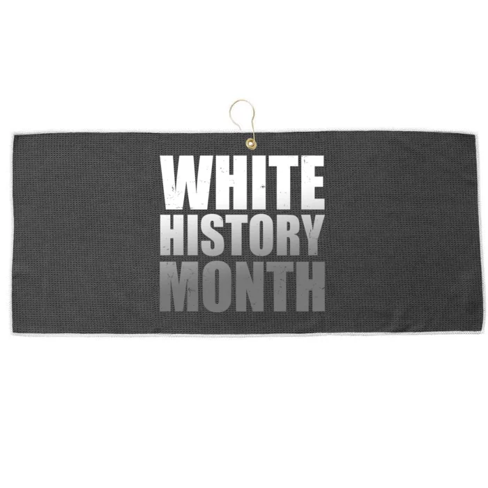 White History Month Large Microfiber Waffle Golf Towel