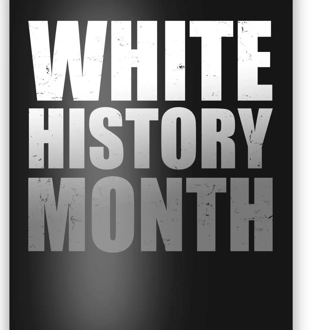 White History Month Poster