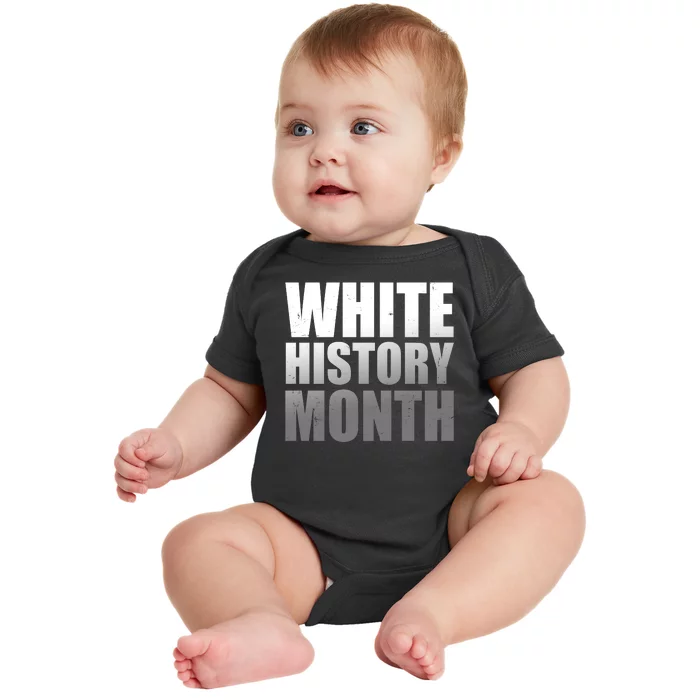 White History Month Baby Bodysuit