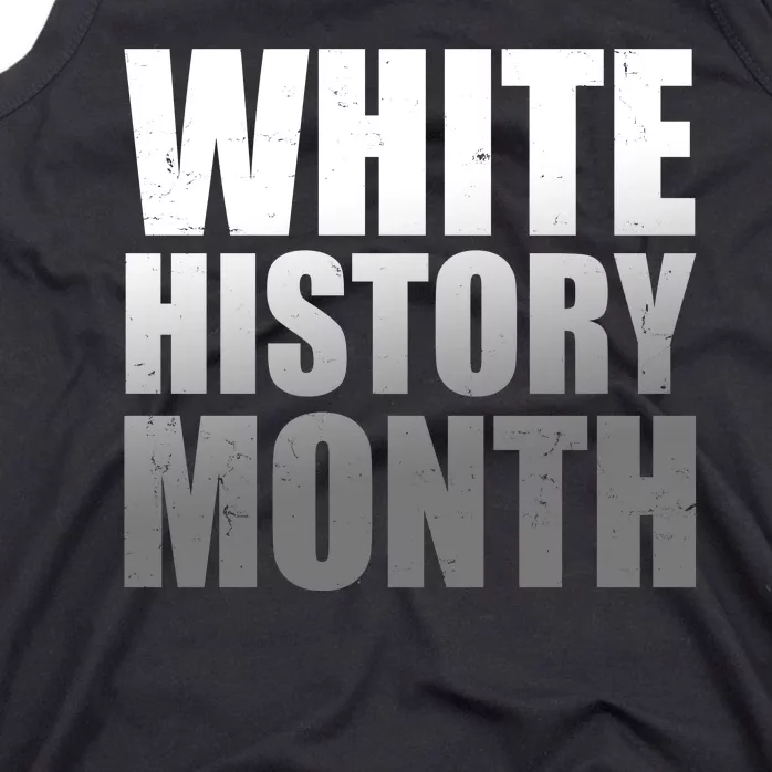 White History Month Tank Top