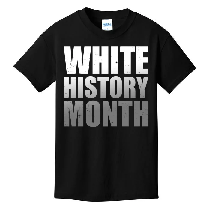 White History Month Kids T-Shirt