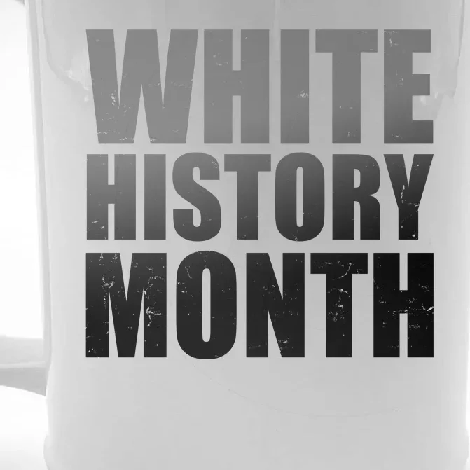 White History Month Front & Back Beer Stein