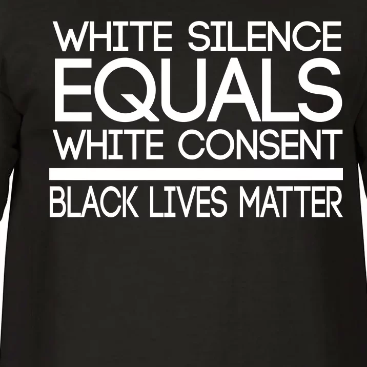 White Silence Equals White Consent Black Lives Matter Comfort Colors T-Shirt