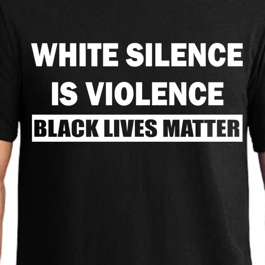 White Silence Is Violence Pajama Set