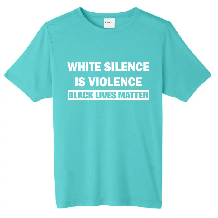 White Silence Is Violence ChromaSoft Performance T-Shirt