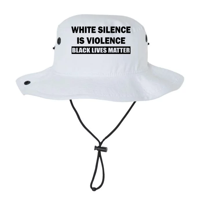 White Silence Is Violence Legacy Cool Fit Booney Bucket Hat