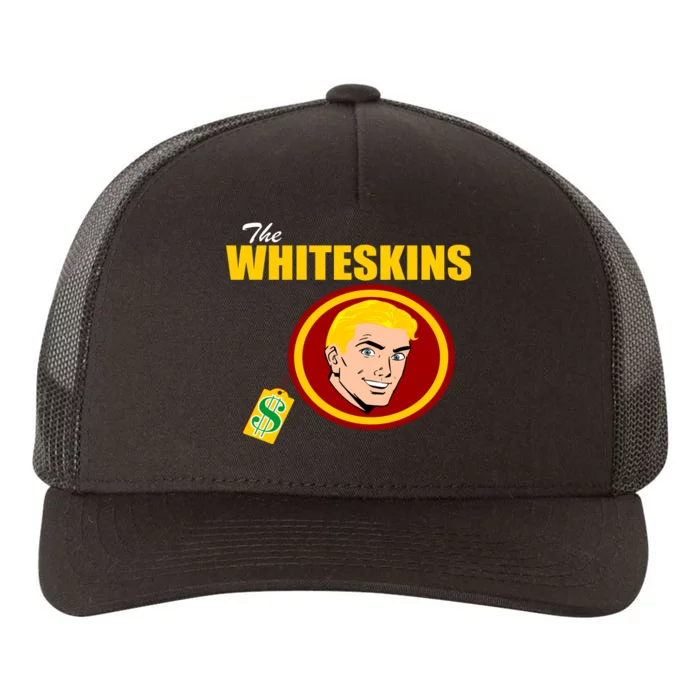 Whiteskins Football Native American Indian Yupoong Adult 5-Panel Trucker Hat