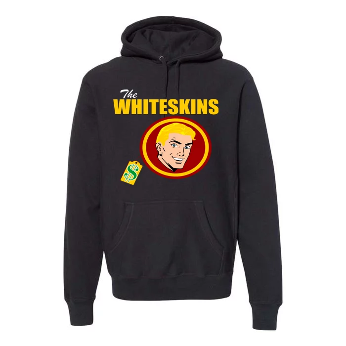 Whiteskins Football Native American Indian Premium Hoodie