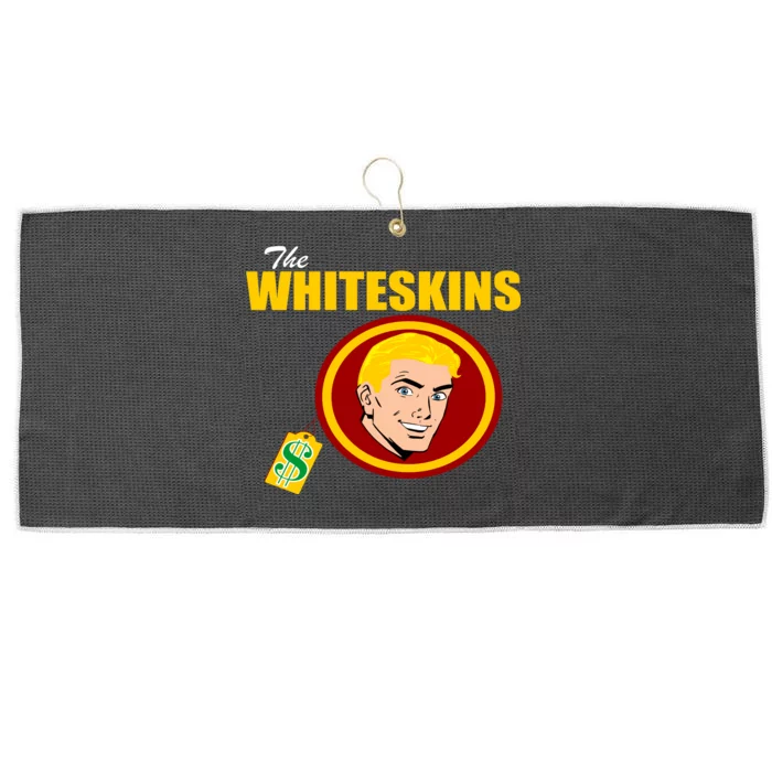 Whiteskins Football Native American Indian Large Microfiber Waffle Golf Towel