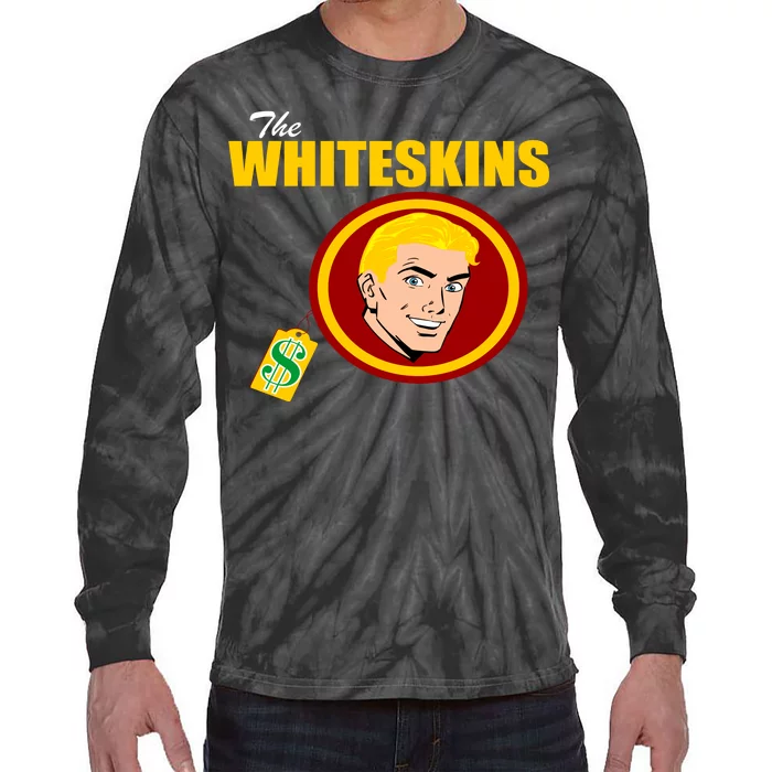 Whiteskins Football Native American Indian Tie-Dye Long Sleeve Shirt