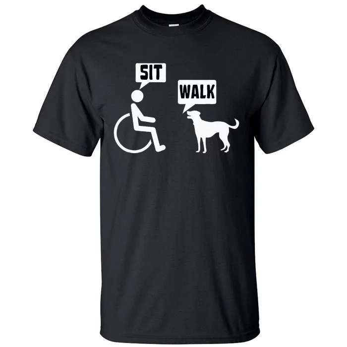 Wheelchair Humor Joke For A Disability In A Wheelchair Tall T-Shirt