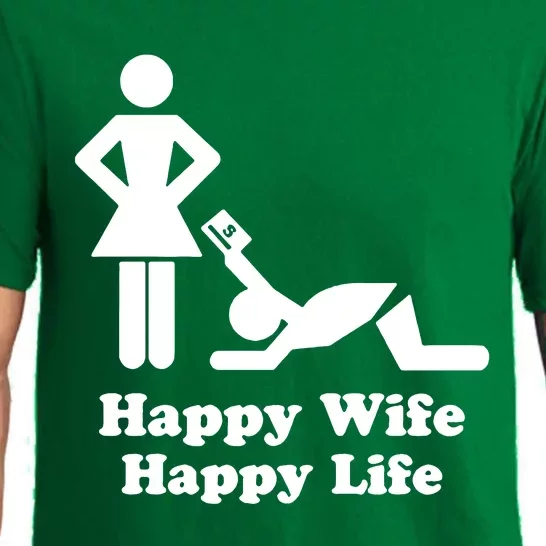 Wife Happy Life Husband Pajama Set