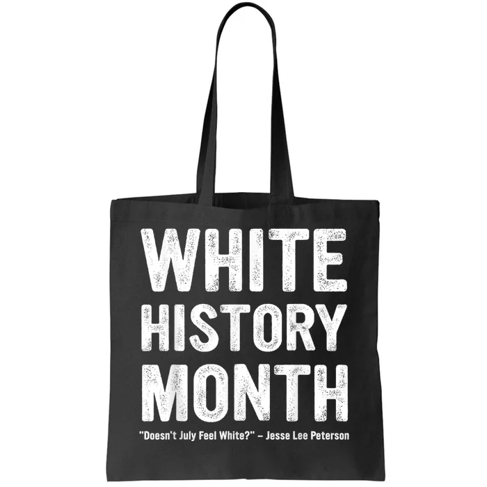 White History Month Tote Bag