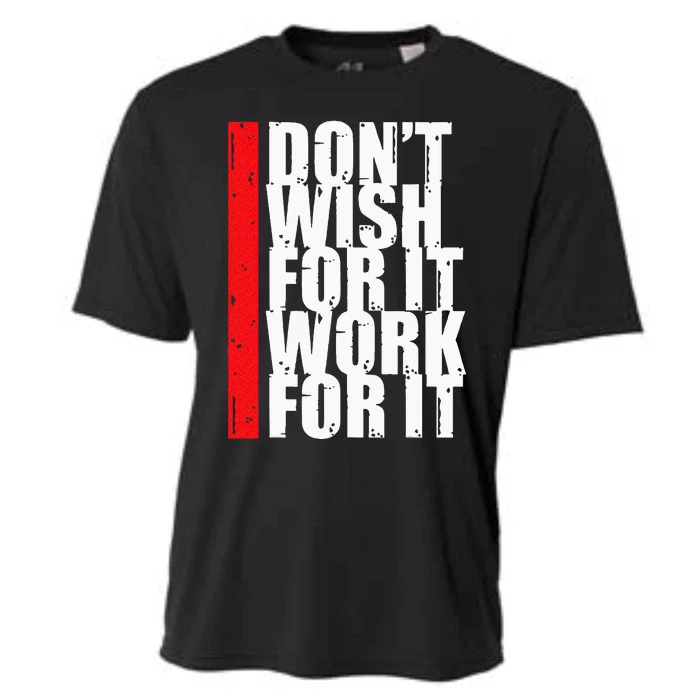 Work Harder Motivation Fitness Gym Entrepreneur Inspiration Cooling Performance Crew T-Shirt