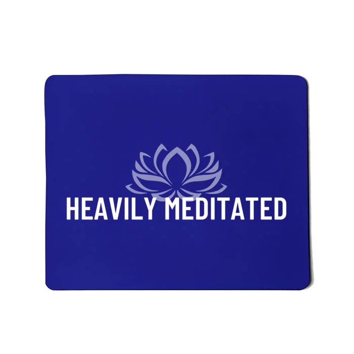 Wo Heavily Meditated Pilates Yoga Gift Mousepad