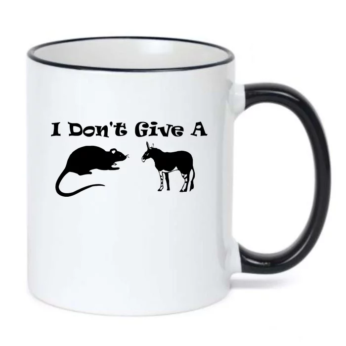 Who Gives A Rats Ass Black Color Changing Mug