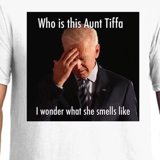 Who is Aunt Tiffa Joe Biden Funny Meme Pajama Set