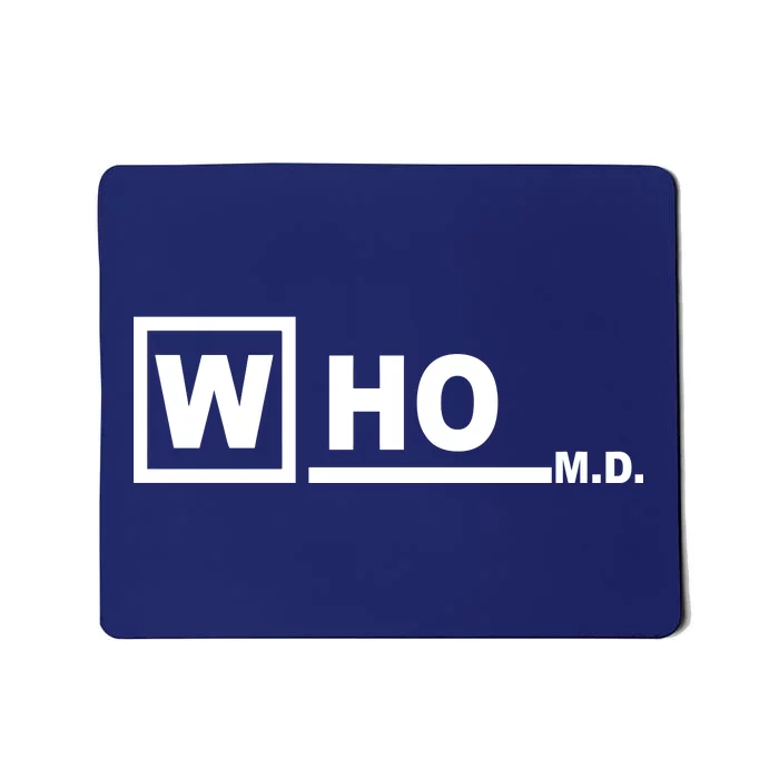 Who M.D. Mousepad