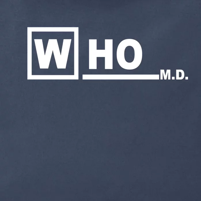 Who M.D. Zip Tote Bag