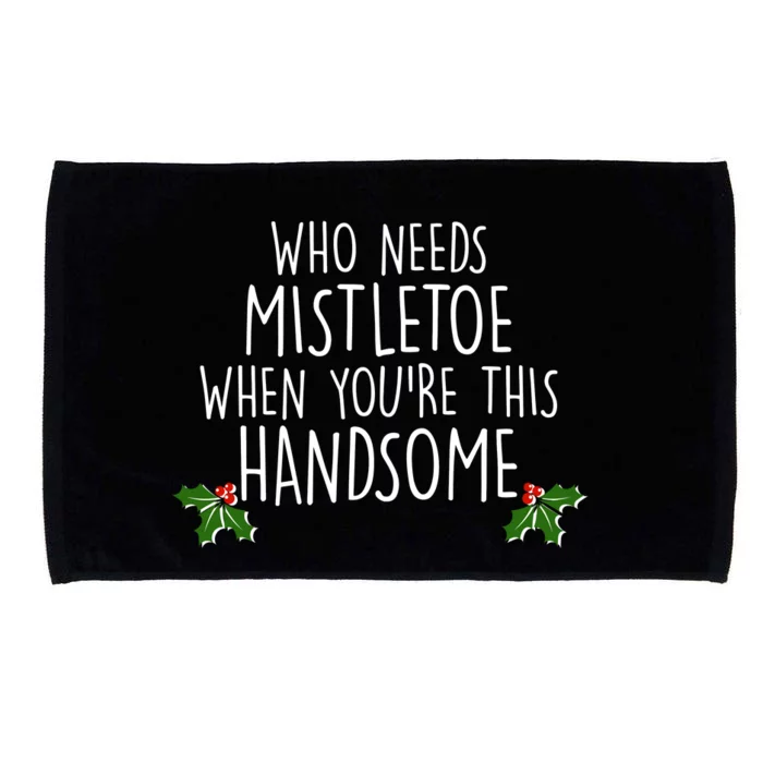 Who Needs Mistletoe When You're This Handsome Microfiber Hand Towel