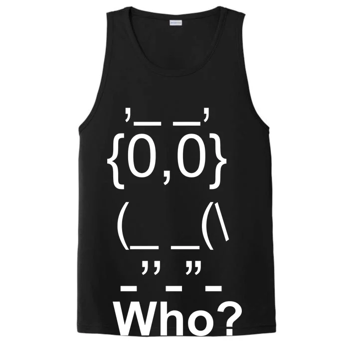 Who Owl Performance Tank