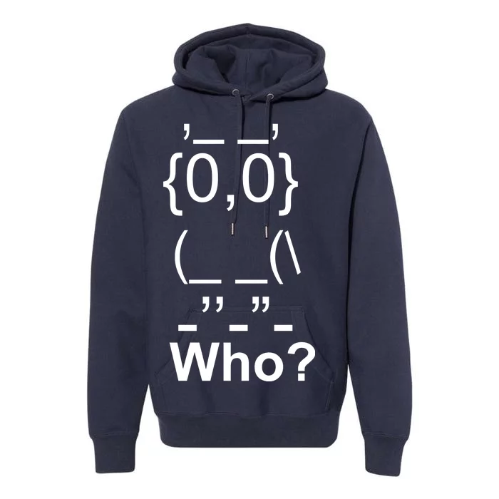 Who Owl Premium Hoodie