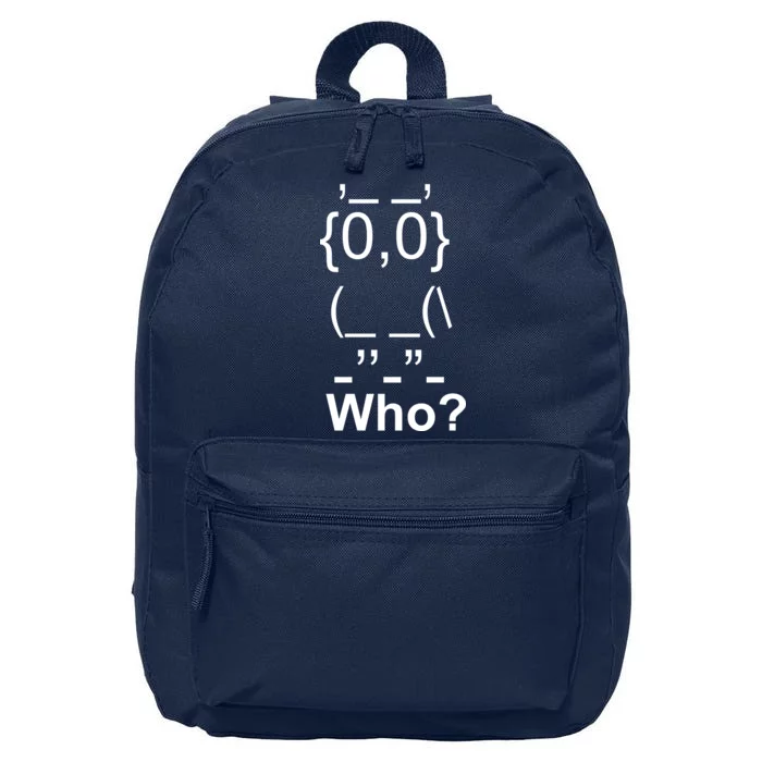 Who Owl 16 in Basic Backpack