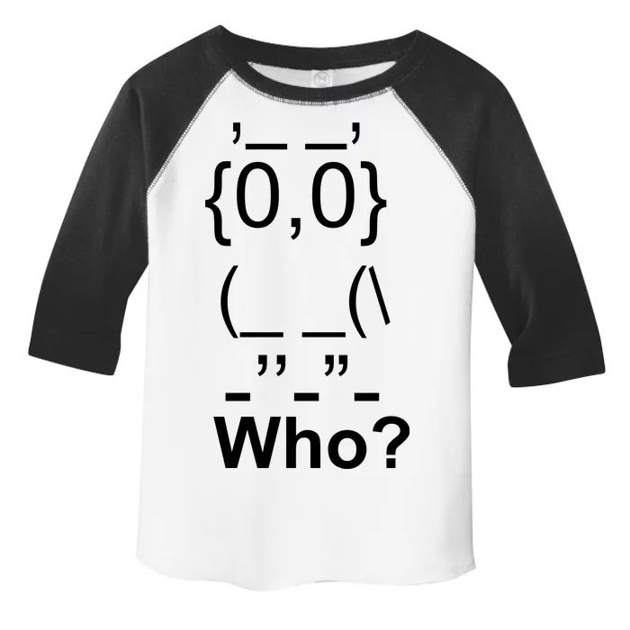 Who Owl Toddler Fine Jersey T-Shirt