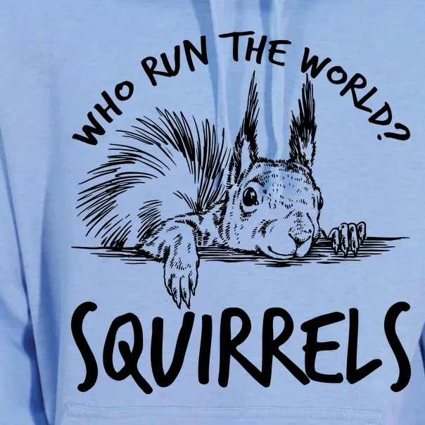 Who Run The World Squirrels Unisex Surf Hoodie