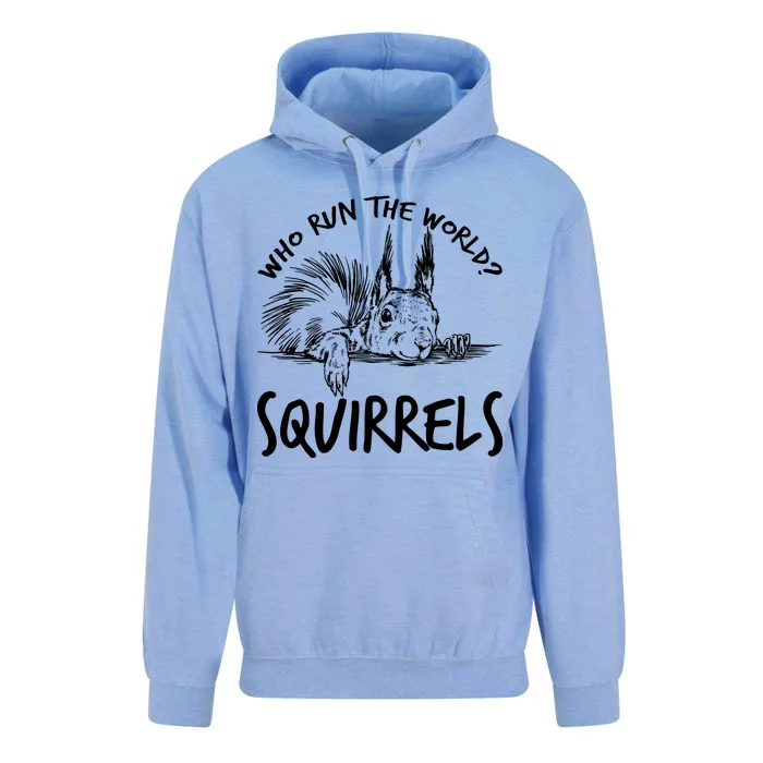 Who Run The World Squirrels Unisex Surf Hoodie