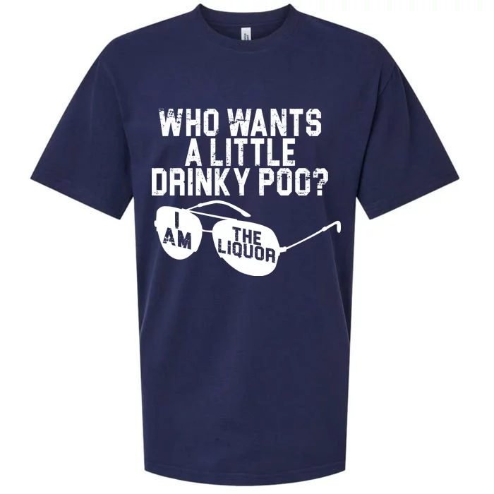 Who Wants A Little Drinky Poo Sueded Cloud Jersey T-Shirt