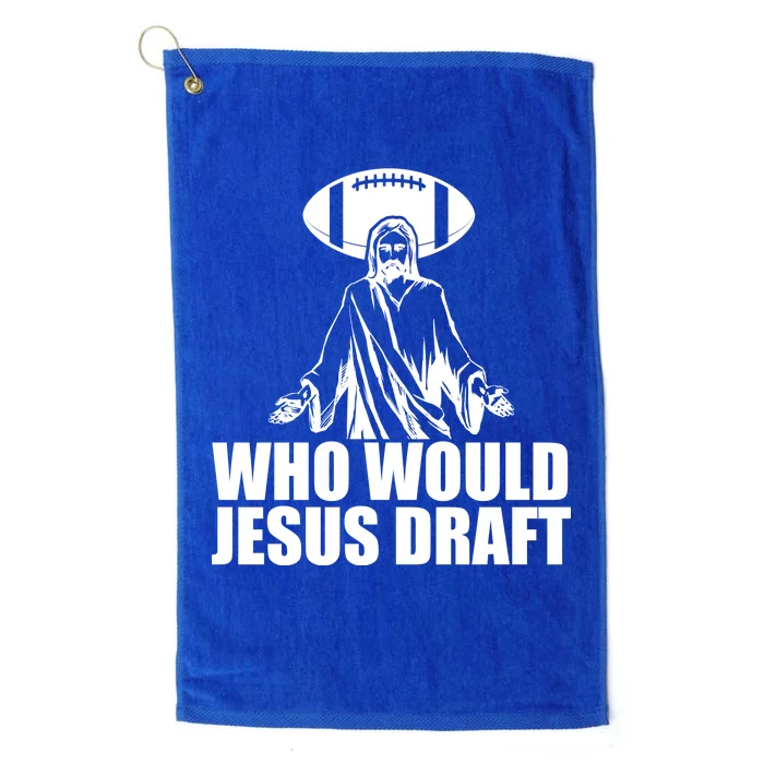 Who Would Jesus Draft Platinum Collection Golf Towel