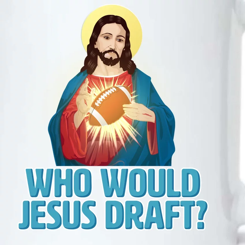 Who Would Jesus Draft1 Black Color Changing Mug